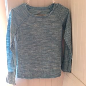 Justice light blue long sleeve